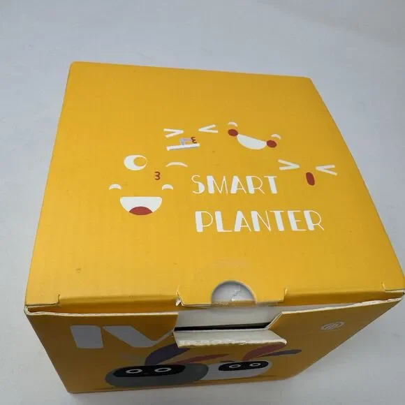 Plantsio Ivy Smart Planter Cute Interactive Pet White *No Measuring Cup* Works!! - Picture 7 of 12